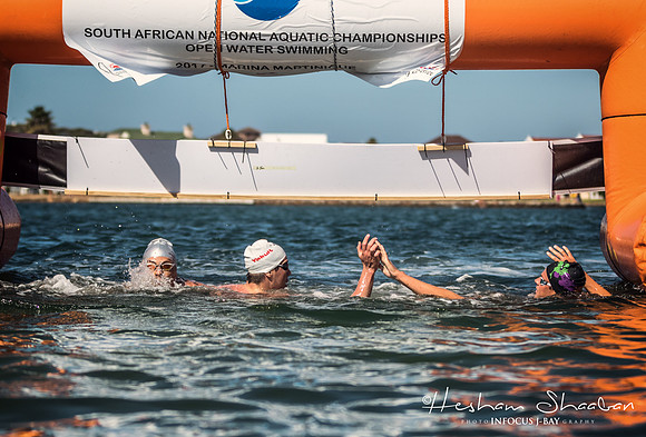 Jeffreys Bay The SA Open water swim Champs at Marina Martinique00016