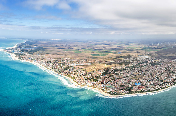 Aerial Photo of Jeffreys Bay by INFOCUS SA